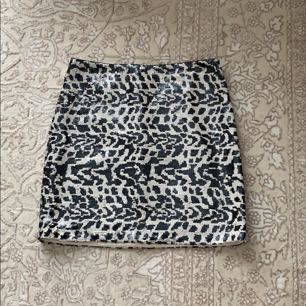 Banana Republic Sequin Skirt